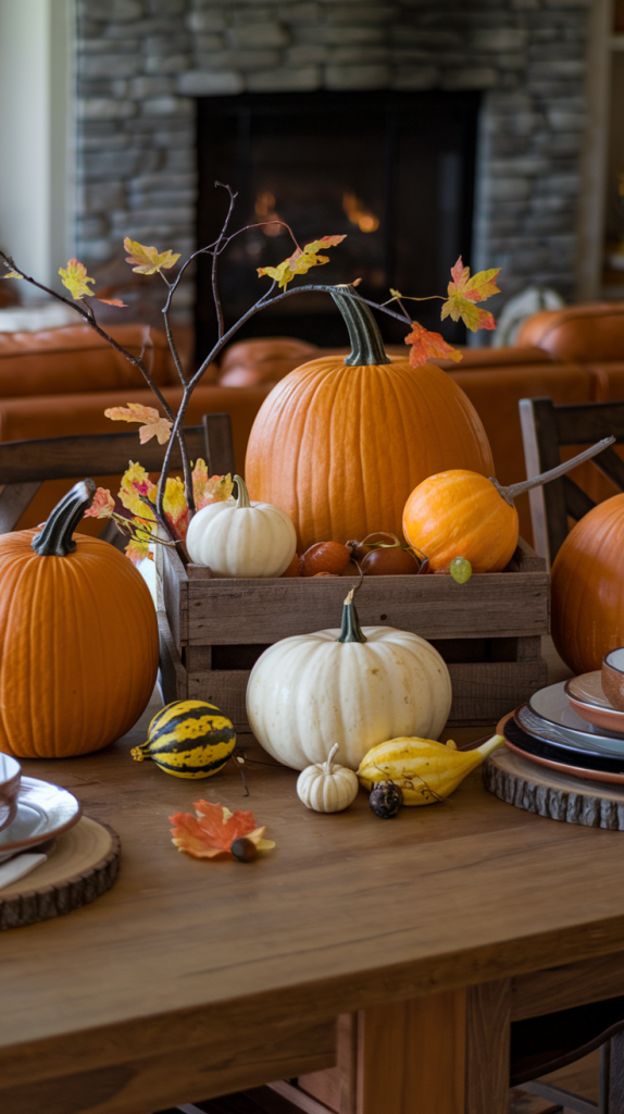 Fall Kitchen Table Decor Ideas