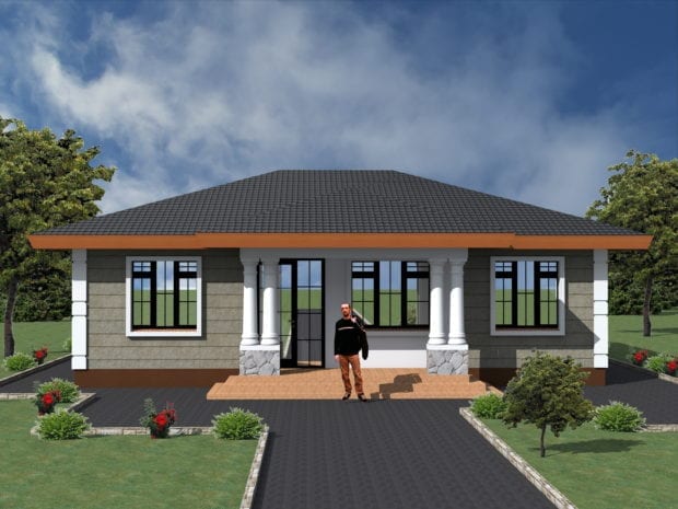 bungalow house designs in kenya