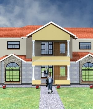 maisonette house plans kenya