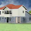 4 Bedroom Maisonette House Designs in Kenya|HPD Consult