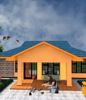 3 Bedroom House Designs in Kenya