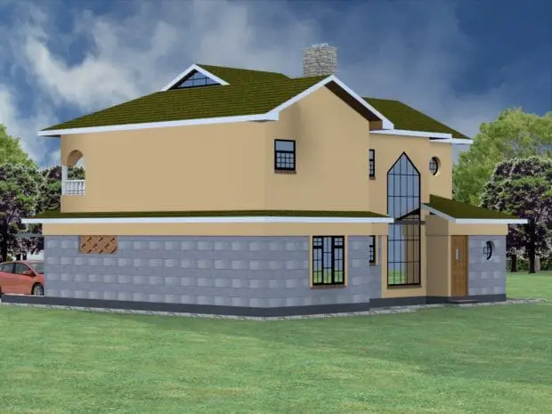 4 Bedroom 2 story house plans