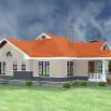 Three bedroom bungalow house plans in kenya