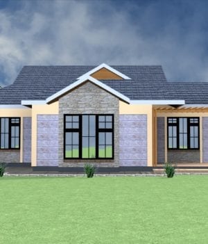 4 Bedroom bungalow architectural design