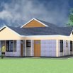 4 Bedroom bungalow architectural design