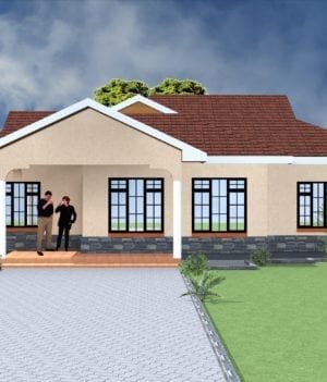 3 bedroom house design plan