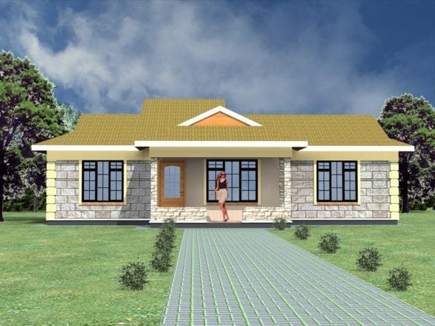 Design of a two bedroom house