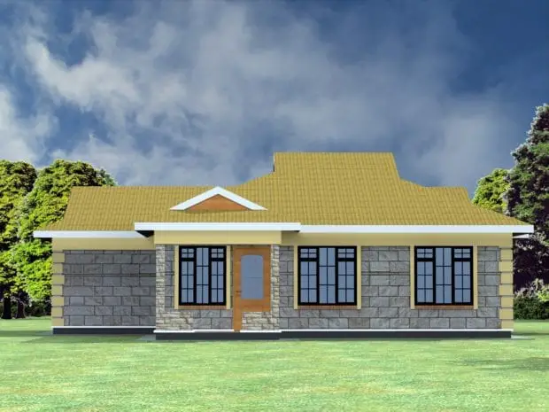 Design of a two bedroom house