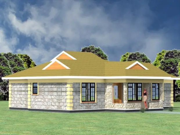 Design of a two bedroom house