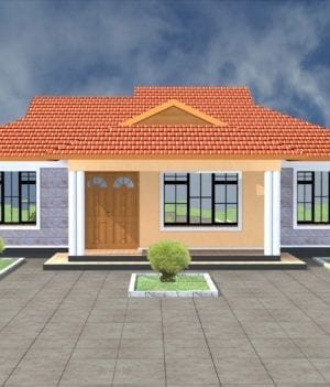 3 bedroom floor plan bungalow