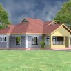 Four bedroom bungalow house plans