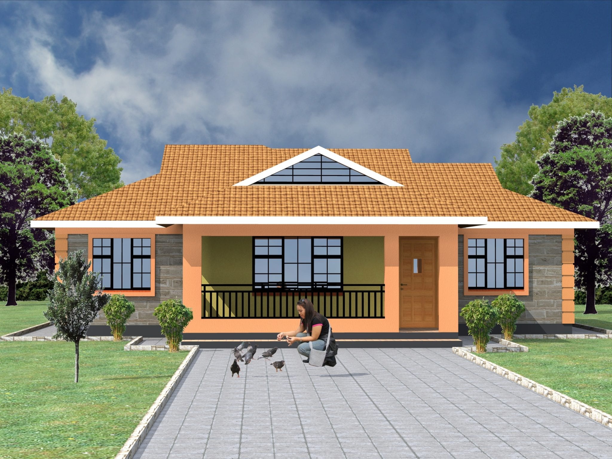 Simple Bedroom House Plans In Kenya Hpd Consult