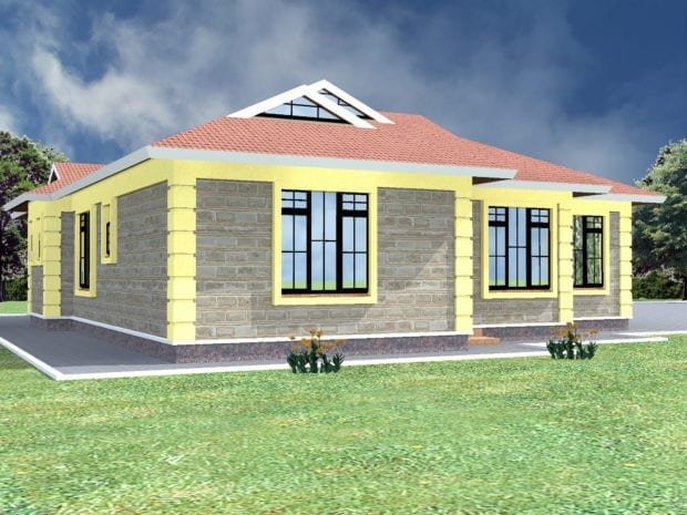 House plans 4 bedroom in Kenya