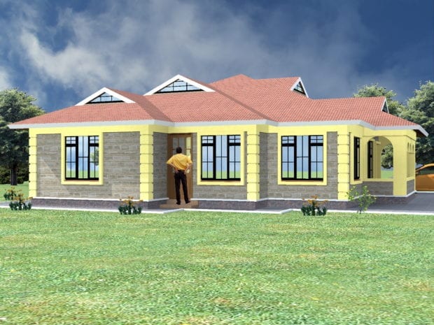 House plans 4 bedroom in Kenya