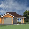 Low cost 2 bedroom house plan in Kenya