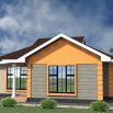 Low cost 2 bedroom house plan in Kenya