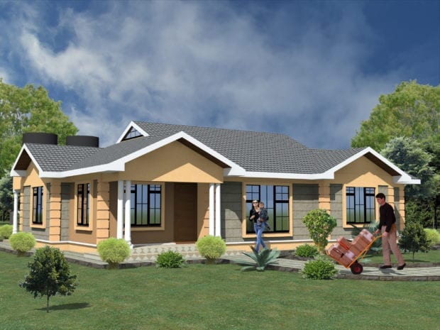 three bedroom house plan