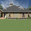 Four bedroom bungalow house plans in Kenya