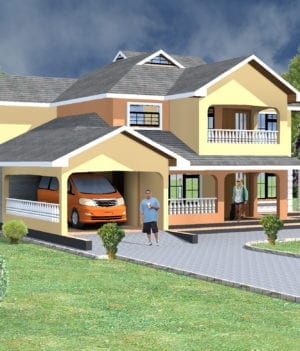 Maisonette House Plans 4 Bedroom in Kenya | HPD Consult