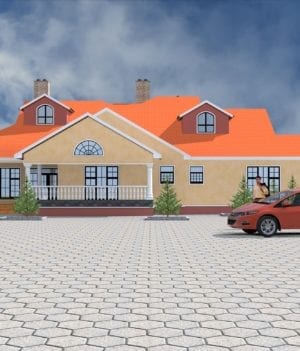 Palatial 5 bedroom house design plan