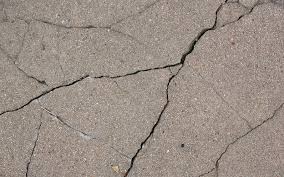 Types of crack in concrete