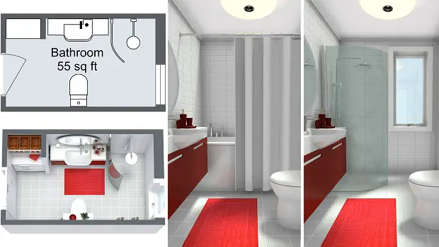 Bathroom Dimensions: Useful  Bathroom & WC Dimensions