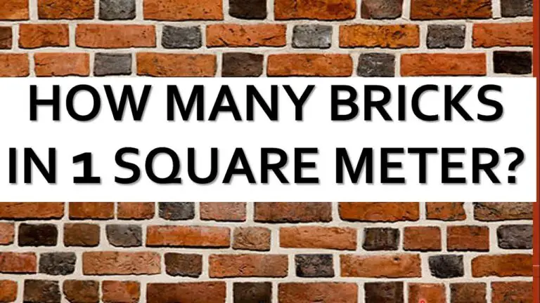 How Many Bricks per 1 M2 / How Many Bricks Per Square Metre