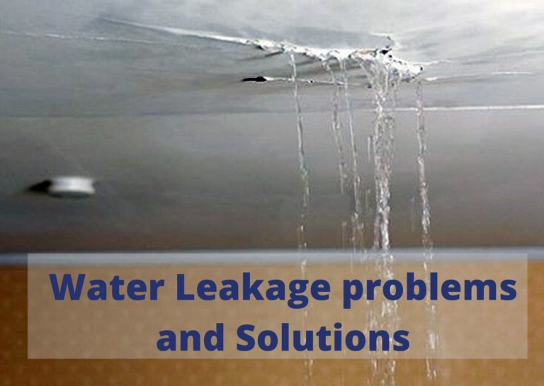 Water Leakage Problem in Buildings: Major Causes & Solutions of Water Leakage