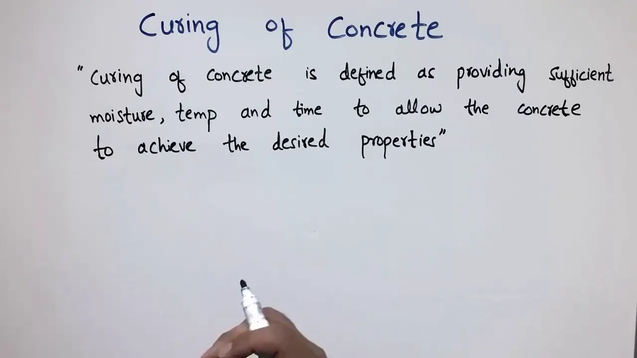 Concrete Curing