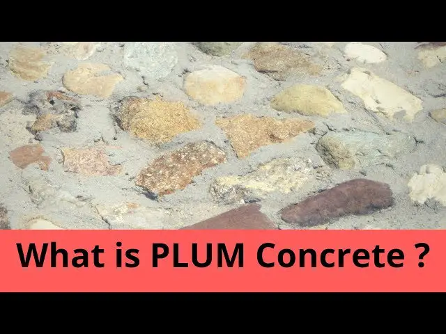 Plum Concrete and Plain Cement Concrete (PCC) in Construction